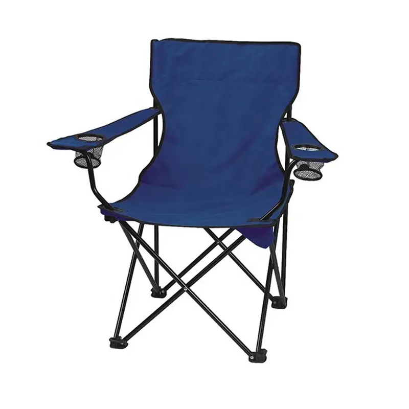 Cadeira dobrável para acampamento ao ar livre YILU Cadeiras de lona com apoio de braço