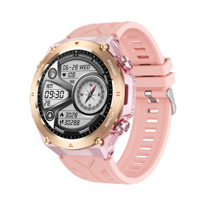 KC82 1.43 pouces GPS <span class=keywords><strong>Smartwatch</strong></span> Hommes Fitness Tracker 650mAh Batterie Altitude Air Pression Boussole montre intelligente 2024 - Product Image 5