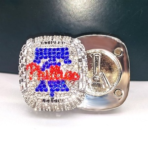 2022新费城菲利冠军戒指定制合金运动国家男子戒指 - Product Image 3