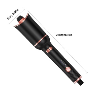Fer à boucler rotatif professionnel, boucleur automatique pour petites boucles avec écran LED - Product Image 2
