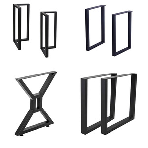 إطارات حديثة من الحديد الزهر الصلب لتناول الطعام والمطبخ والفندق والمكاتب والمطاعم وأثاث القهوة في الهواء الطلق مع طاولة - Product Image 2