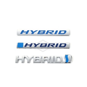 Emblema 3D de Metal Híbrido para Coche, Adhesivo para Maletero Trasero, Guardabarros Laterales, para Honda CRV, HRV, CIVIC Hybrid, Toyota Camry, <span class=keywords><strong>Crown</strong></span> - Product Image 1