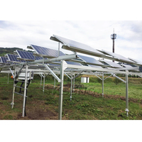 Fabricant Système de Montage Solaire pour Ferme Agricole Serre et Abri en Aluminium 1MW Installation de Panneaux Solaires sur Terres Agricoles
