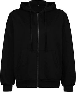 Chaquetas de Moda Casual para Mujer, con Capucha y Cierre, Manga Larga, Ecológicas, Transpirables, para Invierno, Talla Grande - Product Image 4