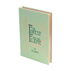 Fabric Cloth Hardcover <b>Book</b> Printing Service Luxury Foil Stamping Section Sewn Binding Special Edition Novels Sprayed Edges - Product Image 3