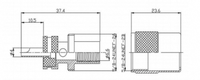 Connecteur mâle UHF LWMC à souder pour câble LMR300 et câble de 7 mm, VSWR 1,3:1, connecteur en laiton
