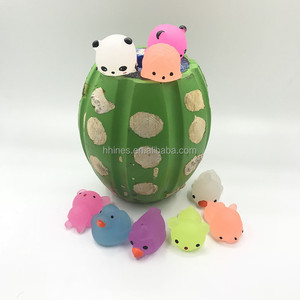 Jouets en TPR qui brillent dans le noir, animaux mochi, jouets souples pour soulager le stress, pour garçons et filles, jouets à presser à bas prix - Product Image 5