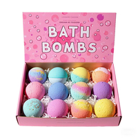 Boîte personnalisée en forme d'avion en carton avec logo, pelliculage mat, gaufrage, revêtement UV, style dossiers pliables pour l'emballage des bombes de bain