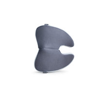 Coussin de siège de voiture avec support lombaire pour chaise de bureau, avec airbag, doux, orthopédique, ergonomique, pliable, en mousse à mémoire de forme, lavable