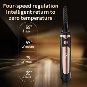 Rizador de Pestañas Eléctrico de Larga Duración (24 Horas) para Maquillaje, Rizado Natural de Pestañas - Product Image 2