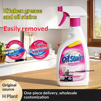 Nettoyant liquide en spray jetable pour usage intensif, dégraissant et anti-taches d'huile, pour cuisine et usage domestique, vente en gros