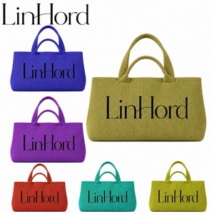 Borsa Tote in Maglia per il Weekend con Logo Personalizzato, Riutilizzabile, per Shopping e Spiaggia, Borsa a Spalla da Donna Grande Capacità, Moda Eco-Friendly, Vendita all'Ingrosso - Product Image 1