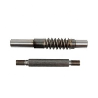 Aangepaste Cnc Precieze Wormwiel Worm As Rvs Nieuw Met Warmtebehandeling