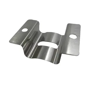 Custom Sheet Metal Fabrication Stainless Steel Metal Mount Bracket Metal Saddle Bracket U Shape Bracket