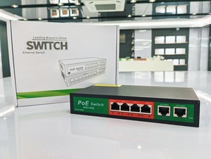 Switch Ethernet Gigabit POE de 10/100/1000Mbps de ANPA, Directo de Fábrica, <span class=keywords><strong>4</strong></span>-24 Puertos Apilables, Compatible con VLAN, Capacidad de 12G para CCTV y <span class=keywords><strong>PC</strong></span> - Product Image 3