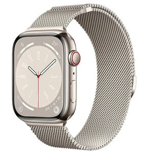 Correa Milanesa Metálica para <span class=keywords><strong>Apple</strong></span> <span class=keywords><strong>Watch</strong></span> Band Ultra 3/2 49mm 11 10 9 8 7, Brazalete Magnético para iWatch 6 5 4 SE2 46mm 45mm 41mm 44mm <span class=keywords><strong>40mm</strong></span> - Product Image 2
