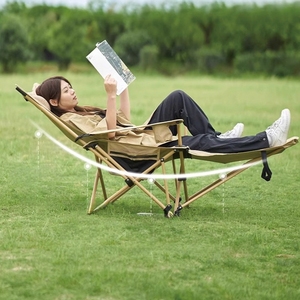 Chaise de loisirs pliable de haute qualité à quatre niveaux réglables, chaise de bureau pour la sieste, chaise de <span class=keywords><strong>pêche</strong></span> en plein air, chaise inclinable pour la maison et le balcon - Product Image 3