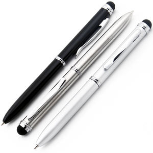 Vente flash - Stylos personnalisés - Stylo court en métal avec une largeur d'écriture de 1,0 mm - Personnalisable avec logo - Product Image 2