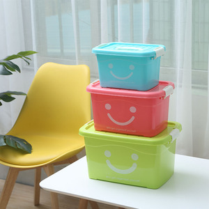 Boîte de rangement pour vêtements, rectangulaire, en plastique, scellée, avec roulettes, mobile, pour chambre à coucher, armoire - Product Image 1