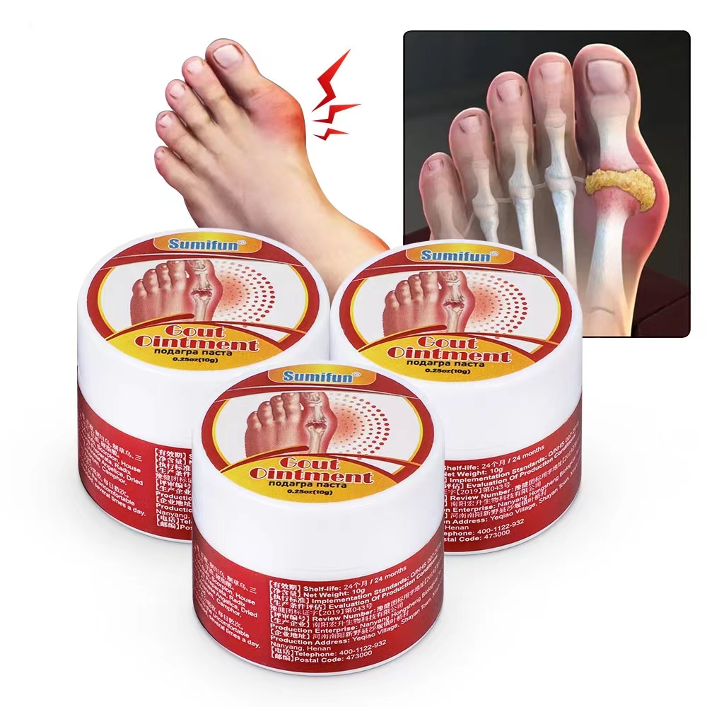 New Trending Sumifun Gout Ointment Joint Toe Valgus Bunions Pain Relief Arthritis Cream Bunion Natural Herbs Foot Health Care