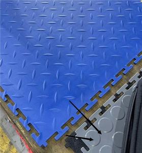 Industrial PVC Locking Floor Tiles 15 Ton Load Capacity Perfect for Machinery Production Lines - Product Image 2
