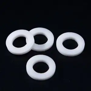 Custom made white POLYtetrafluoroethylene plastic gasket 100% new material