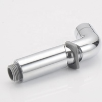 Robinet de bidet moderne pour hôtel, tête de pulvérisation murale verticale, installation facile, matériau ABS, tuyau en acier inoxydable DCP-08