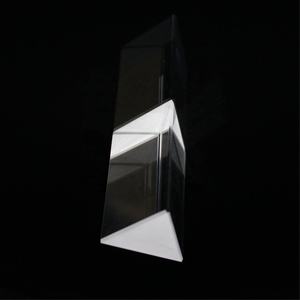 Prisme optique transparent à angle droit personnalisé prisme triangulaire équilatéral en cristal - Product Image 4