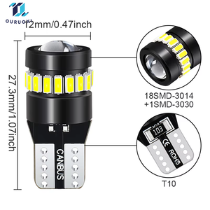 Uuxi lucs के नेतृत्व में पैरा ऑटो के टी 10 की एलईडी बल्ब की मदद से बल्ब W5w 194 158 12v कार लैंप - Product Image 4