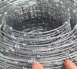 Prix de gros Rouleau de clôture en treillis métallique galvanisé de classe 3 pour l'agriculture et les jardins zoologiques Clôture pour le bétail - Product Image 2