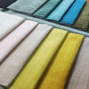 Tela de terciopelo tejida con textura flameada, tapicería transpirable, Textiles para el hogar para cortinas, sofás, sillas, estilo liso - Product Image 4