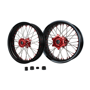 Juego Completo de Rines de Motocicleta de Aleación de Aluminio de 16/17 Pulgadas GLM, Rines Supermotard para <span class=keywords><strong>Honda</strong></span> CR250 CRF450R - Product Image 2