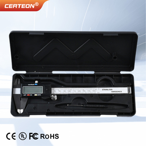 Pied à coulisse numérique 150mm 200mm 300mm en acier inoxydable avec écran LCD de <span class=keywords><strong>mesure</strong></span> - Product Image 1