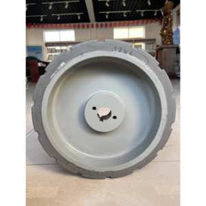 Rueda para Plataforma Elevadora de Tijera Dingli Genie, 15x5, Poliuretano, Banda de Rodadura Firme, Rodamiento de Bolas, Gris, 105454GT - Product Image 4