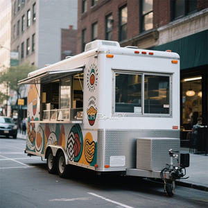 Camión de Comida Móvil de Alta Calidad Estándar Americano 2025, Camión de Venta de Hot Dogs, Remolque de Comida Rápida - Product Image 4