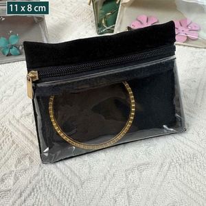 Pochette de présentation réutilisable en velours anti-rayures pour bijoux avec fenêtre transparente – Idéale pour colliers, bracelets, boucles d'oreilles et bagues - Product Image 4