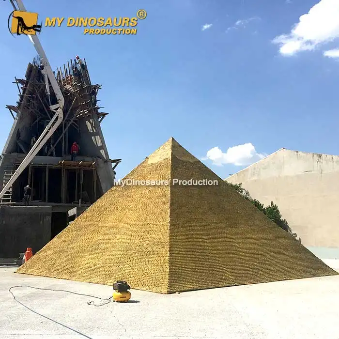 Mein Dino XJ341 Themenpark Berühmte Gebäude Miniatur Pyramide Statue