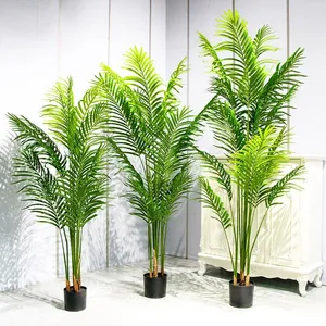 Plantes artificielles, arbre décoratif pour la maison, bonsaï, plantes en plastique, pots, plantes de jardin, aménagement paysager, palmier d'intérieur moderne, contemporain - Product Image 3