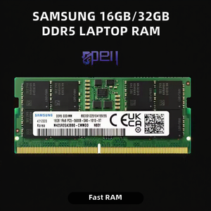 <span class=keywords><strong>RAM</strong></span> Laptop Samsung DDR5 16GB 32GB 4800 5600MHz 262pin SO-DIMM Không Buffer Tương thích với Intel AMD Có sẵn trong kho - Product Image 2