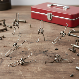 Ressorts de torsion gauche/droite en acier à ressort de haute qualité de 0,4 mm personnalisés pour les luminaires électriques - Product Image 5