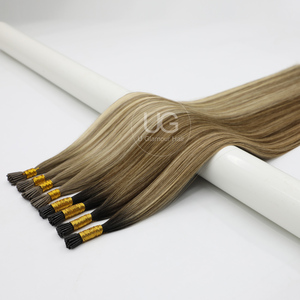 U Glamour Envío rápido Enredo libre <span class=keywords><strong>de</strong></span> caída libre Dura más <span class=keywords><strong>de</strong></span> 1 año I Tip Extensión del cabello - Product Image 6