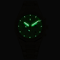 Desain Baru untuk Jam Tangan Mekanik Otomatis Pria Mewah dengan Cadangan Daya, Tali Baja Tahan Karat, Dial Analog