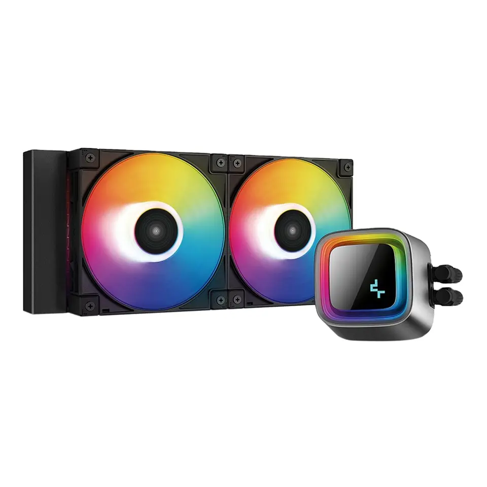 DeepCool LS520 высокопроизводительный охладитель жидкого процессора 240 мм радиатор 120 мм A-RGB PWM вентилятор с функцией Auto-RGB