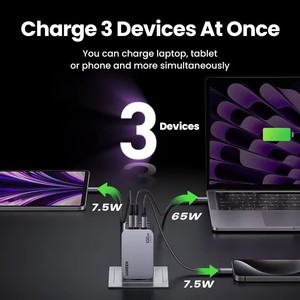 <span class=keywords><strong>Cargador</strong></span> <span class=keywords><strong>UGREEN</strong></span> Nexode Pro <span class=keywords><strong>100W</strong></span> GaN USB C con Carga Rápida QC4.0 3.0, <span class=keywords><strong>Cargador</strong></span> Rápido PD para Laptop, para iPhone 17 16 15 Pro - Product Image 5