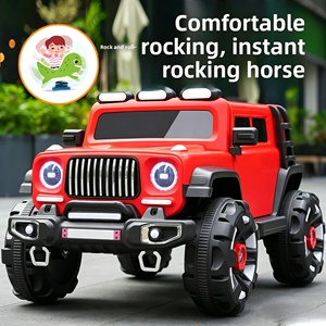 Vehículo Todoterreno Eléctrico de Cuatro Ruedas con Control Remoto <span class=keywords><strong>para</strong></span> Niños, Juguete de Plástico con Asiento <span class=keywords><strong>para</strong></span> Niños de 2 a 4 Años, con Batería - Product Image 4