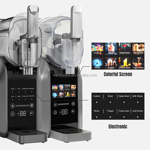 Machine à slushie autonettoyante 1,8 L, pas besoin de glace, pour préparer des boissons glacées à la maison, 7 programmes prédéfinis pour margaritas et frappés - Product Image 3