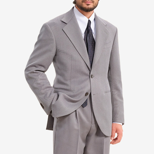 Abito da uomo in due pezzi da uomo in stile Business Casual, completo da sposa, completo da uomo, formale, di alta qualità - Product Image 1