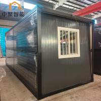 Fabriqué en usine, maison préfabriquée modulaire pliable à 2 étages, conteneur en acier pour bureau, mini-maison pliable, maisons préfabriquées pliables