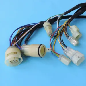 Conector hg. 090 peças do fio, à prova d'água automático 4 pinos 6180-4181 6187-4441, conector macho e fêmea