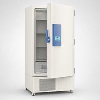 Professionnel -40 ° Congélateur vertical C 208L à très basse température avec contrôle par microprocesseur et roulettes pour laboratoire clinique